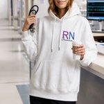 Personalised LPN Multi-Colour Embroidered T-shirt Sweatshirt Hoodie with Name and Title Daily Wear Nurses Day Birthday Gift for Nurse Doctor Friend