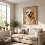 True-to-Photo Custom Pet Canvas - 100% Match Personalised Modern Textured Painting, What You See Is What You Get Print, Pet Loss Memorial Gift