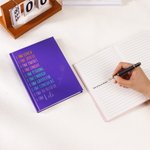 Personalized Affirmations Butterfly A5 Journal Notebook with Name and Text Daily Use Birthday Gift for Women Girls