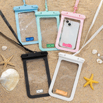 Personalized Multicolor Name Waterproof Phone Bag Outdoor Activities Use Beach Party Birthday Gift for Friend Family