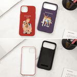 Personalised Photo Phone Case for iPhone or Samsung with Text Daily Use Birthday Gift for Family Friend