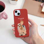 Personalised Photo Phone Case for iPhone or Samsung with Text Daily Use Birthday Gift for Family Friend