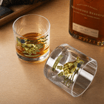 Personalized Fist Bump Bond 10 oz Rock Whiskey Glass with Nicname Name and Title Father's Day Birthday Gift for Dad