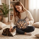 Personalized Cute Photo Soft Hand Warmer Throw Pillow Home Decor Daily Use Birthday Housewarming Gift for Pet Lovers Friends Family Couples