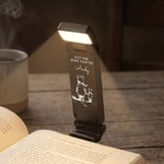 Personalized Classic Winnie the Pooh LED Rechargeable Light Clip with Name Reading Accessories Birthday Gift for Book Lovers Students