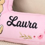 Personalized Cute Classic Winnie the Pooh Letter Pillow with Name Baby Room Decoration Birthday Gift for Kids Boys Girls