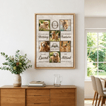 Henkilökohtainen Rakkaus Wings 6 Lemmikkieläinten valokuvat Suuri kankaalle tulosteet nimi ja vuosi Home Decor Laiva USA Memorial lahja lemmikkieläinten rakastaja perheelle