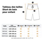 Short de bain personnalisé avec nom et motif - Cadeau d'anniversaire pour les hommes et enfants