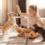 Personalized Paw Bone Print Soft Pajama Pants with 1-5 Photos Name and Title Daily Wear Birthday Gift for Pet Lovers Friends