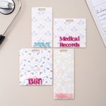 Badge d'identification personnalisé avec texte monogramme et enrouleur de badge Journée de l'infirmière à l'hôpital Cadeau de l'enseignant pour l'étudiant en soins infirmiers