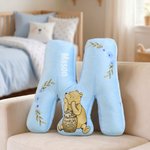 Personalized Cute Classic Winnie the Pooh Letter Pillow with Name Baby Room Decoration Birthday Gift for Kids Boys Girls