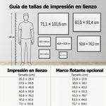 Impresión en lienzo personalizada con foto de grupo del equipo en estilo acuarela y texto regalo de graduación para entrenador o profesor