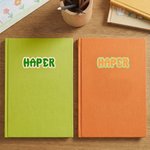 Personalized Multicolour Glitter Effect Name Waterproof Sticker Daily Use Back to School Birthday Gift for Kids