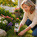 Gepersonaliseerde Multicolor Vlinder Kruis Foto Solar Tuinlamp met Naam Tuindecoratie Sympathie geschenk voor familie verlies van vader moeder