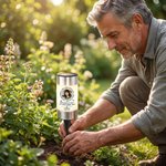 Personalisiertes Solar Grablicht mit Trauerspruch und Foto | mit Namen und Datum | Garten | Friedhof | Erinnerung Geschenk für Hinterbliebene