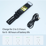 Personalized Classic Winnie the Pooh LED Rechargeable Light Clip with Name Emergency Mission Birthday Gift for Book Lovers Bookworms