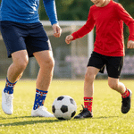Personalized Photo Funny Soccer Pattern Breathable Mid-Calf Socks with Name and Number  Daily Wear World Cup Birthday Gift for Man Kid Football Lover
