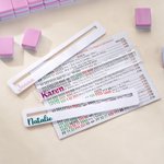 Personalisierte Clear & White Acryl Mahjong Pusher Line Finder Mahjong Nacht Geburtstag Geschenk für Mahjong Spieler