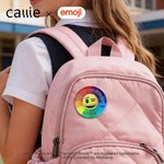 Personalizzato Oggi mi sento giocoso emoji Mood Distintivo magnetico con nome Uso quotidiano regalo di compleanno per gli amici della famiglia | Callie × emoji ™