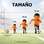 Figura 3D personalizada de futbolista con foto y nombre decoración de escritorio regalo de cumpleaños para niños y amantes del fútbol