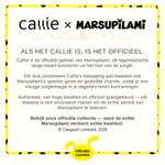 Gepersonaliseerde langstaart Marsupilami doorzichtige draagtas met naam Verjaardagsfeestje Moederdag cadeau voor vrouwen | Callie × Marsupilami®