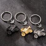 Spersonalizowany brelok motocyklowy Anioł Stróż z imieniem Moto Club Prezent urodzinowy dla miłośników motocykli