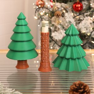 Personalized 3D Printed Christmas Tree Puzzle Money Holder with Name Daily Use Birthday Gift for Kid