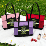 Personalised Firefighting Theme Large Capacity Oxford Tote Bag with Name Birthday Anniversary Gift for Firefighters Family