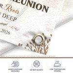 Gepersonaliseerde Family Tree Design Family Reunion Banner met Naam en Datum Party Decor Familiebijeenkomst Cadeau voor Family Party Planner