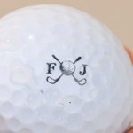 Personalized Golf Elements Initial Design Golf Ball Stamp with Name and Tin Storage Box Golf Accessory Birthday Gift for Golf Lover Player
