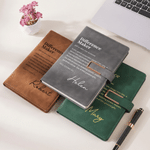 Personalizzato Difference Maker Taccuino in pelle PU A5 con nome Uso quotidiano in ufficio Apprezziamo il regalo per il collega Mentor Leader