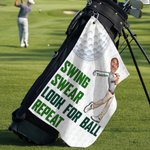Asciugamano sportivo in cialda superassorbente con nome e clip da appendere per attività all'aperto Regalo di compleanno per la festa del papà per gli amanti del golf