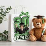 Personalized Graduation Elegant Bow Lightweight Colorful Gift Bag with Photo and Name 2026 Graduation Party  Celebration Gifts for Graduates