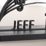 Personalised 3D Printed Multicolor Piano Silhouette Ornament with Name Home Decor Father's Day Music Festival Gift for Music Teacher Piano Lover