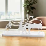 Personalised 3D Printed Multicolor Piano Silhouette Ornament with Name Home Decor Father's Day Music Festival Gift for Music Teacher Piano Lover