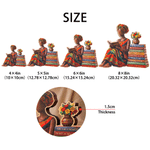 Personalisierte afroamerikanischen Lesen Frau hölzerne Ornament mit Namen Home Decor Afrozentrische Geschenk für Frauen Bücherwürmer Buchliebhaber