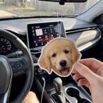 Personalized Multi-Shape Photo Car Air Freshener Ornament Car Interior Decor Bithday Gift for Family Friends