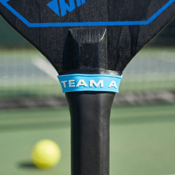 Bracelet de raquette de pickleball multicolore personnalisé avec inscription – Cadeau d'anniversaire idéal pour les passionnés de pickleball