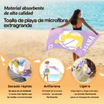 Toalla de playa personalizada de secado rápido con silueta de jugador de baloncesto nombre y número regalo de vacaciones para amantes del baloncesto