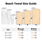 Serviette de plage magnétique surdimensionnée à motif floral multicolore, séchage rapide et personnalisée avec prénom – Cadeau d'anniversaire ou pour les vacances d'été, pour un ami ou un membre de la