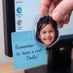 Personalised Acrylic Photo Clip Daily Use Birthday Party Gift for Pet Owners Family Friends