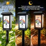 Personalized Rainbow Bridge Pet Back View Solar Garden Light with Name Daily Use Garden Home Decor Birthday Gift for Pet Parents