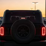 Personalized Simple Text Third Brake Tail Light Lamp Cover Trim Compatible with Ford Bronco 2021-2025 Birthday New Car Gift for Car Lover