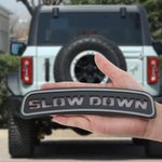 Personalized Simple Text Third Brake Tail Light Lamp Cover Trim Compatible with Ford Bronco 2021-2025 Birthday New Car Gift for Car Lover