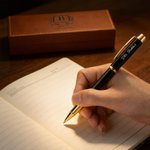 Gepersonaliseerd bedankje voor uw steun en begeleiding pennenset met naam en initiaal dagelijks gebruik lerarendagcadeau voor leraren en docenten