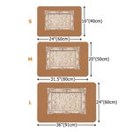 Personalized Pet Photo Non-Slip Door Mat with Title and Name Entryway Home Decor Housewarming Gift for Pet Owner Lover