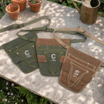 Personalized Canvas Floral Letter Waterproof Durable Tool Pouch Belt Daily Use Birthday Gift for Gardener Electrician Mechanic