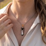 Personalised Hand-Drawn Horse or Mule Face Photo Necklace with Decoration Dainty Jewellery Birthday Anniversary Gift for Horse Lovers