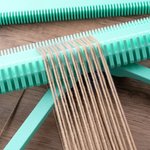 Personalized 3D-Printed Portable Loom Weaving Kit with Name Daily Use Travel Birthday Christmas Gift for Weavers Craft Beginners