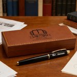 Gepersonaliseerd bedankje voor uw steun en begeleiding pennenset met naam en initiaal dagelijks gebruik lerarendagcadeau voor leraren en docenten